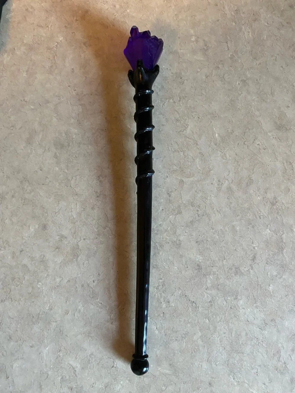 Purple Celestial Witch Crystal Wand Halloween Spooky Costume Cosplay Play Magic - Picture 4 of 4